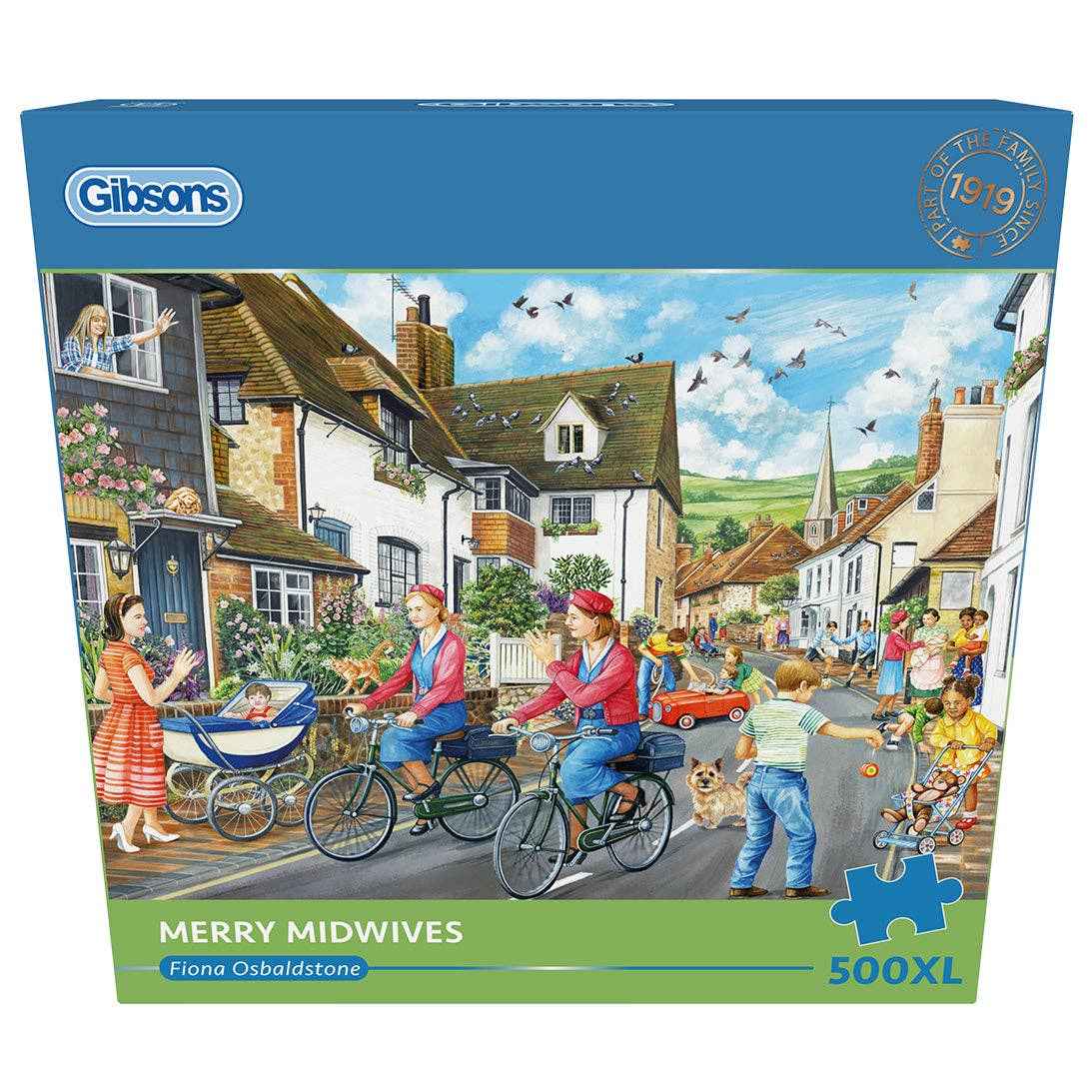 Merry Midwives 500 Piece Extra Large Jigsaw Puzzle
