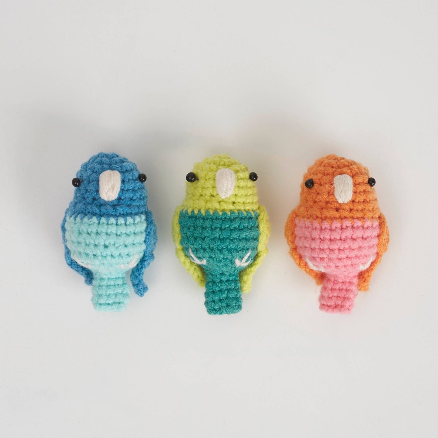 Simply Make Crochet Kit - Budgie Trio