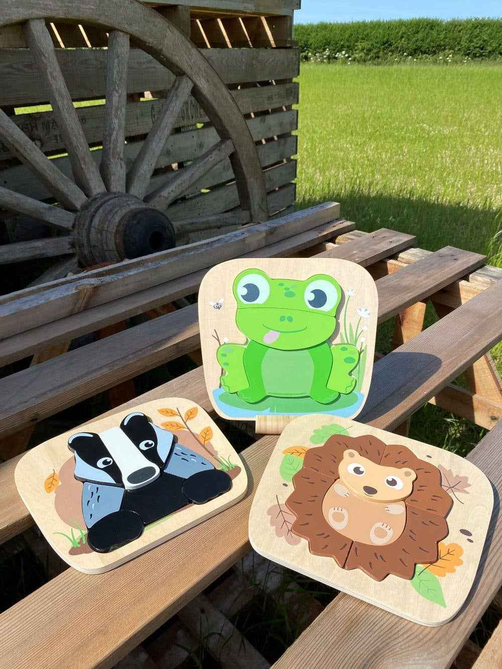 Woodland Frog Raised Puzzle
