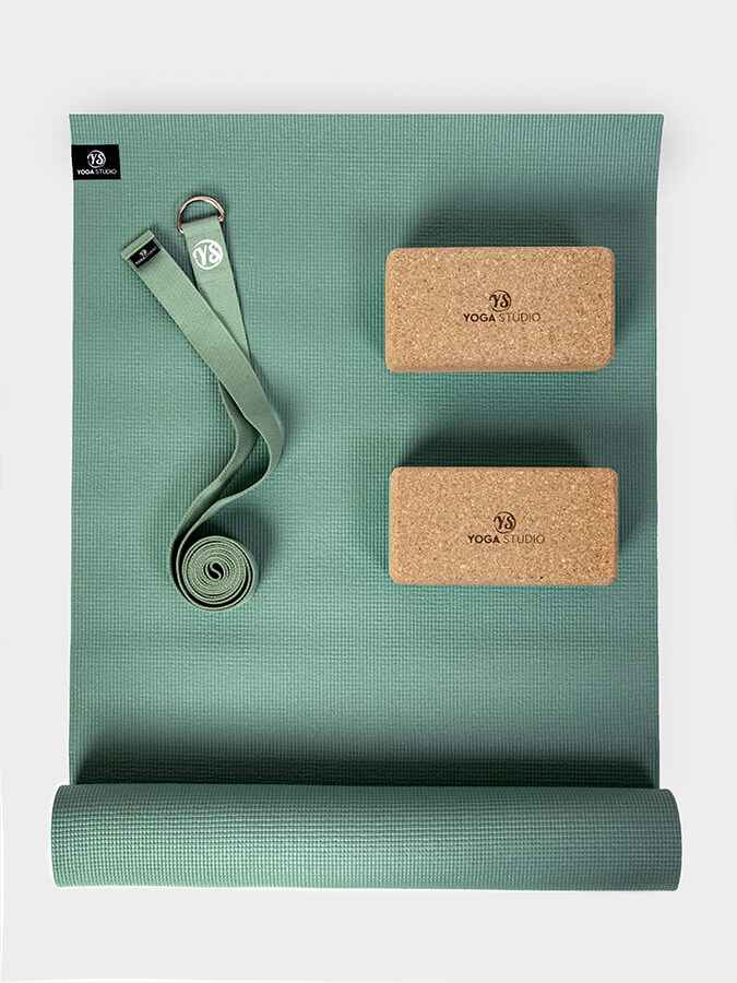 Yoga Studio Oeko-Tex Starter Cork Yoga Set