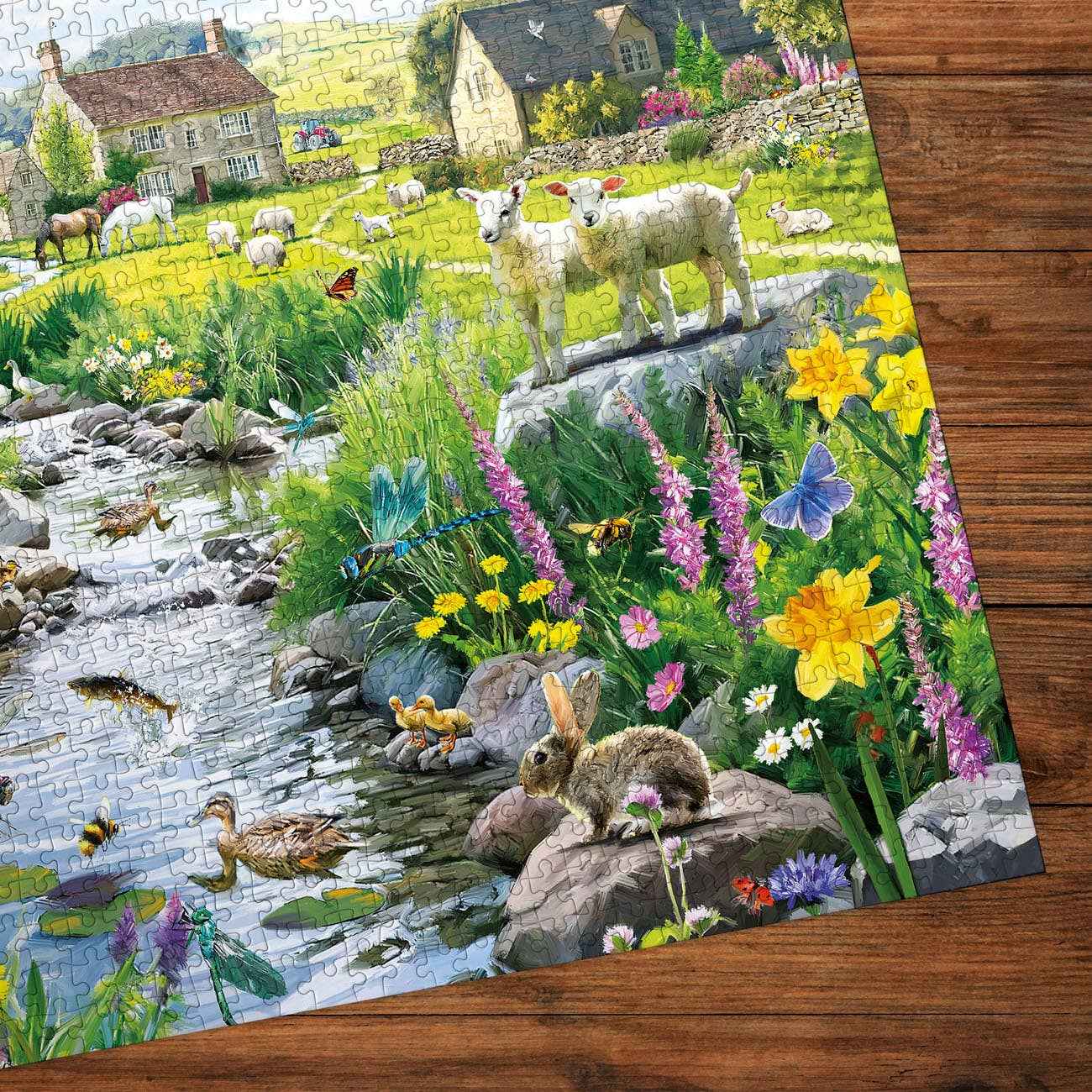 Babbling Brook 500 Piece Extra Large Jigsaw Puzzle