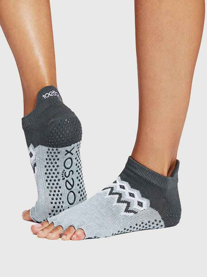 ToeSox Low Rise Half Toe Women's Yoga Grip Socks