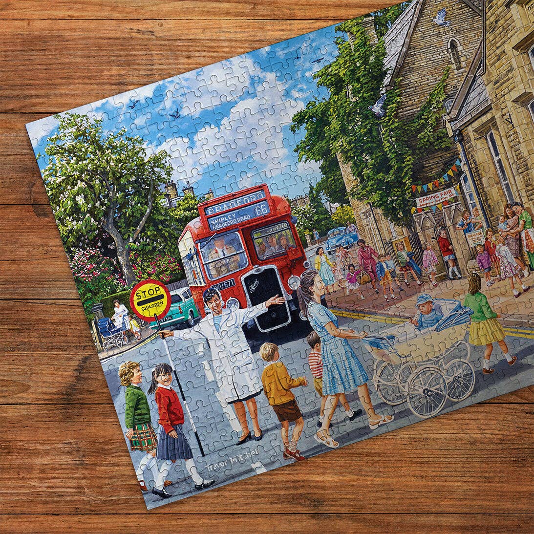 The Lollipop Lady 100 Extra Large Piece Jigsaw Puzzle