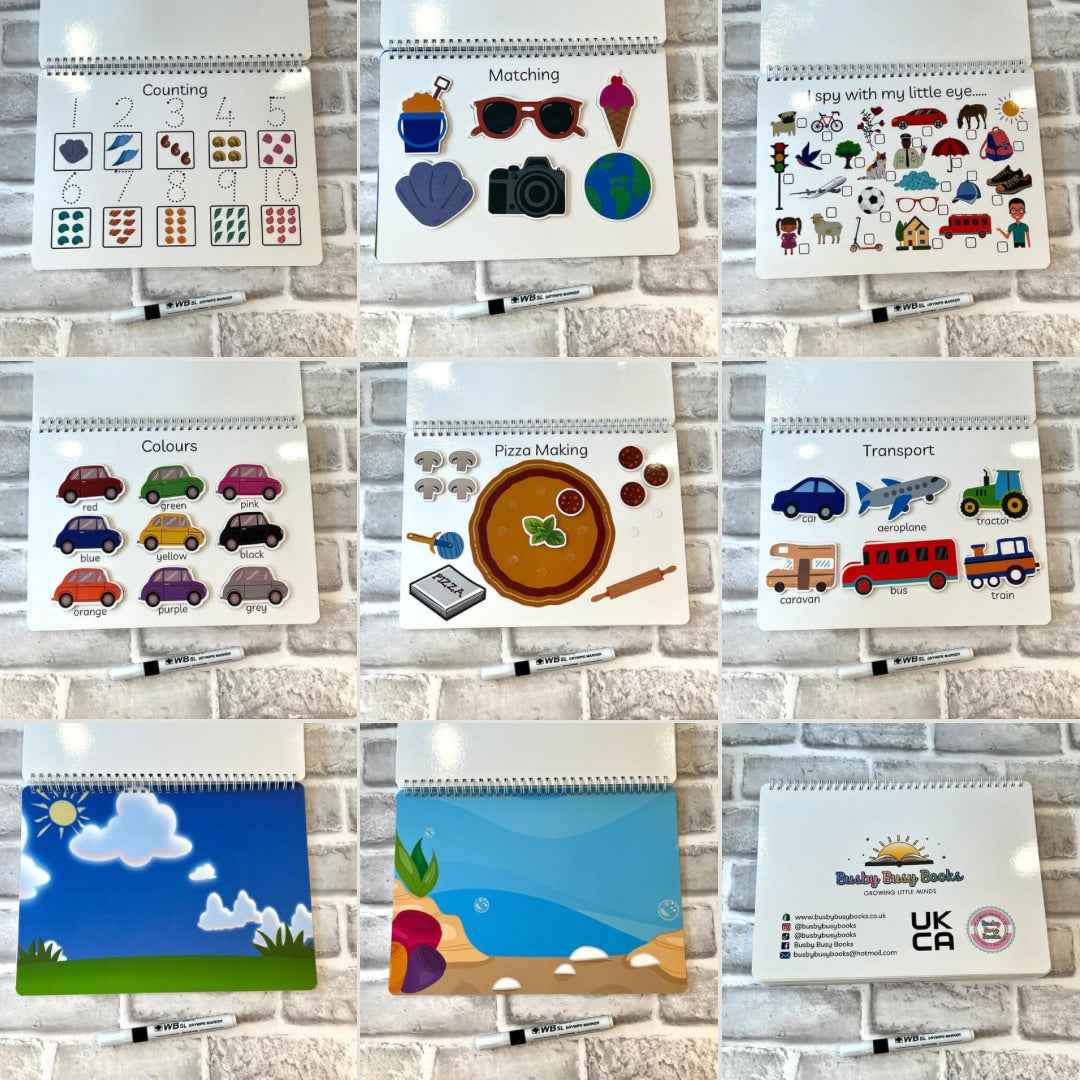 Out & About Busy Book (Age 1-8 years)