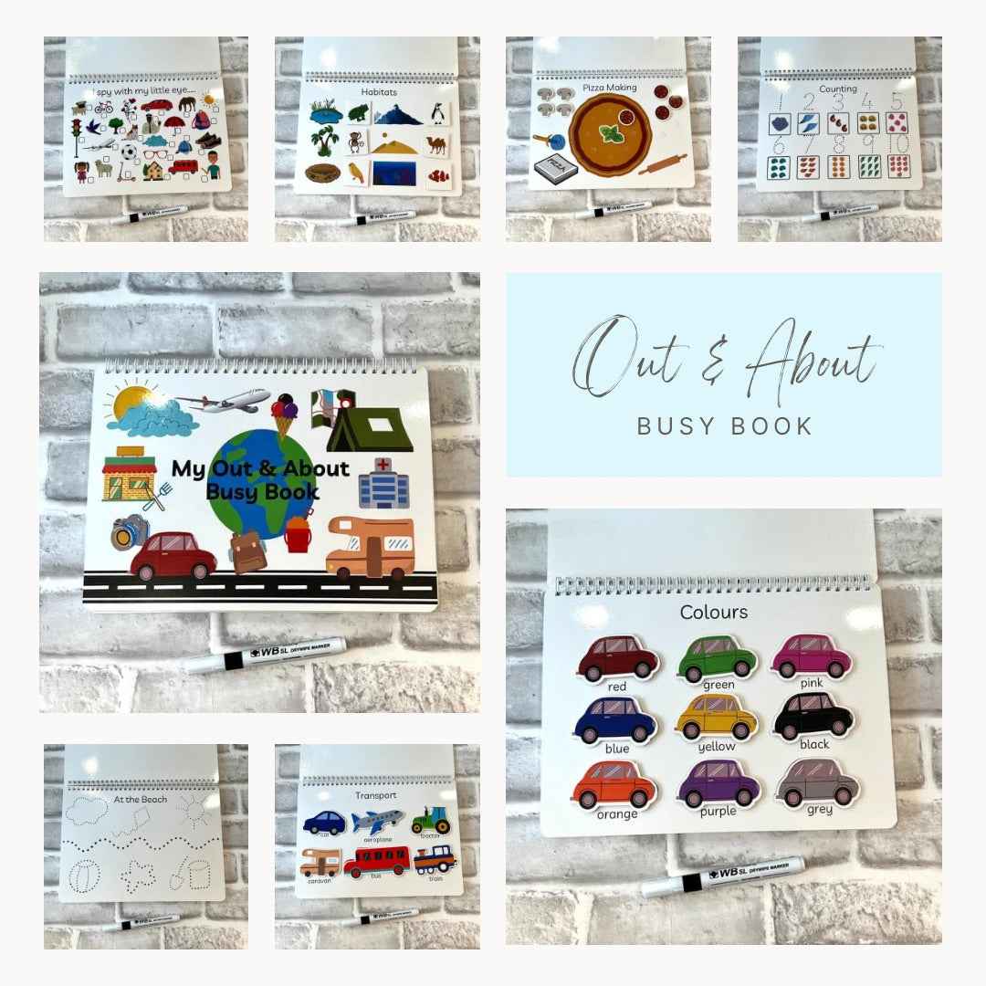 Out & About Busy Book (Age 1-8 years)