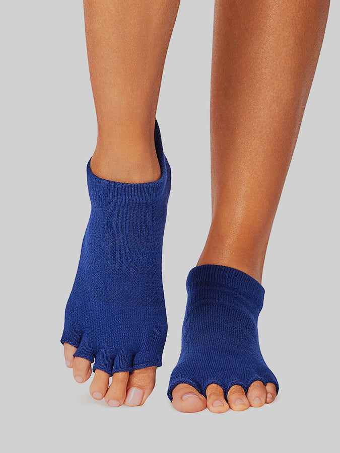 ToeSox Low Rise Half Toe Women's Yoga Grip Socks
