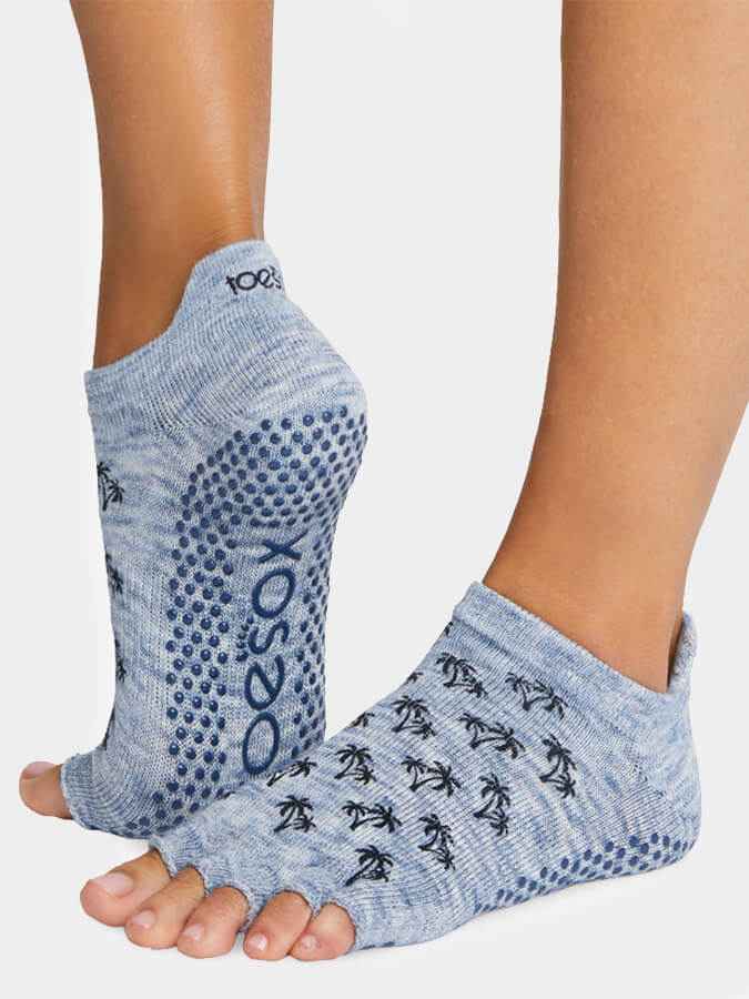 ToeSox Low Rise Half Toe Women's Yoga Grip Socks
