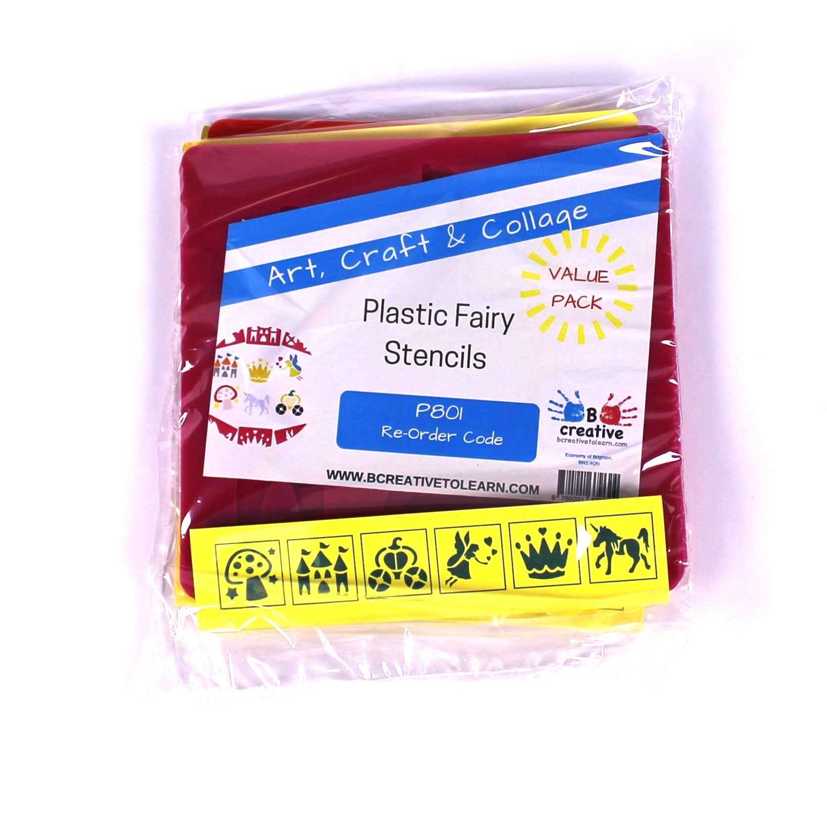 Plastic Fairy Stencils