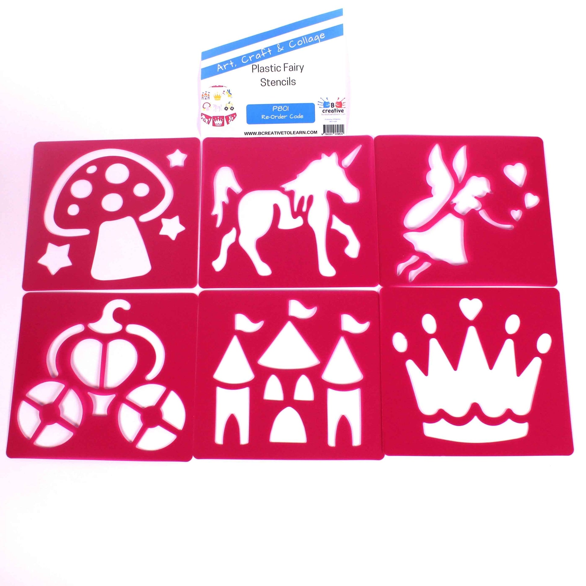 Plastic Fairy Stencils
