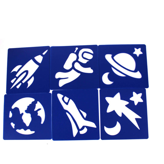 Plastic Space Stencils
