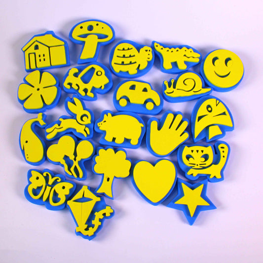 Sturdy Foam Stampers Pack of 24